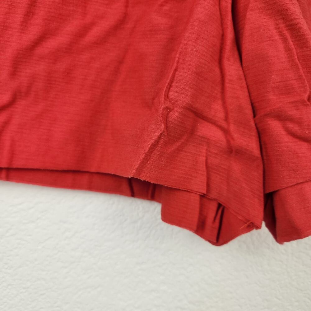 Lunya Cool Short in Red Size Small NWOT Loungewear Sleep - Picture 3 of 7